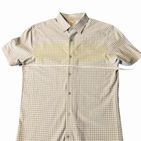 PENGUIN - MENS SHORT SLEEVE BUTTON DOWN SHIRT SZ M - Picture 3 of 8